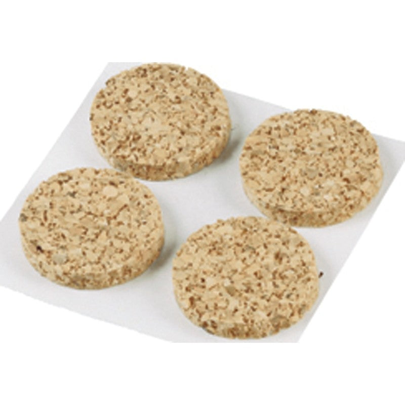 Shepherd Hardware 9962 Furniture Pad, Wood, 1/2 in Dia, Round