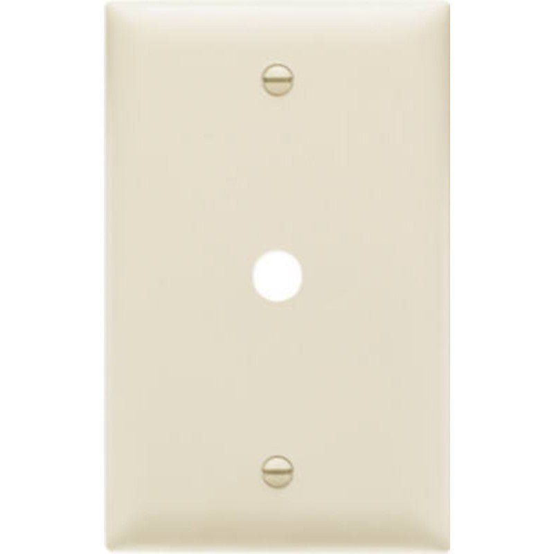 Legrand TradeMaster TP TP11LACC15 Wallplate, 4.7 in L, 1 -Gang, Nylon, Light Almond