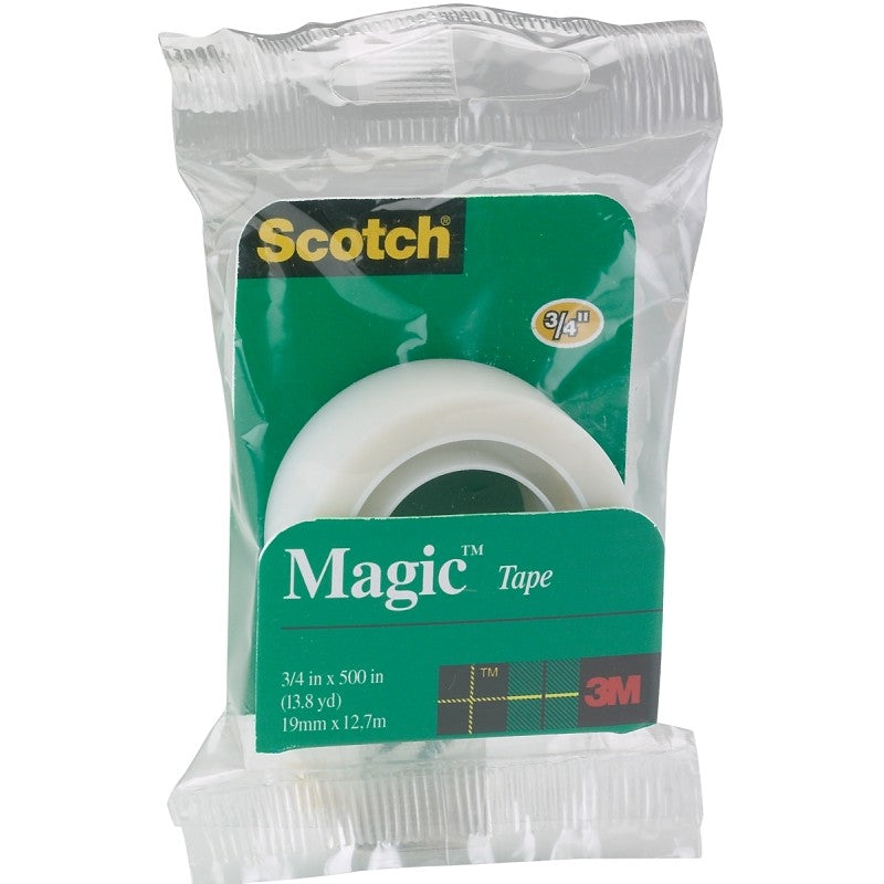 Scotch 205 Filament Tape, 500 in L, 3/4 in W, Polypropylene Backing