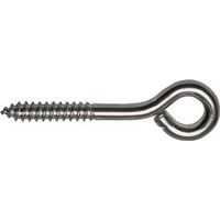 Medium Eye Screw Eyes 1-5/16 Inch #110 Steel Screw Eyes