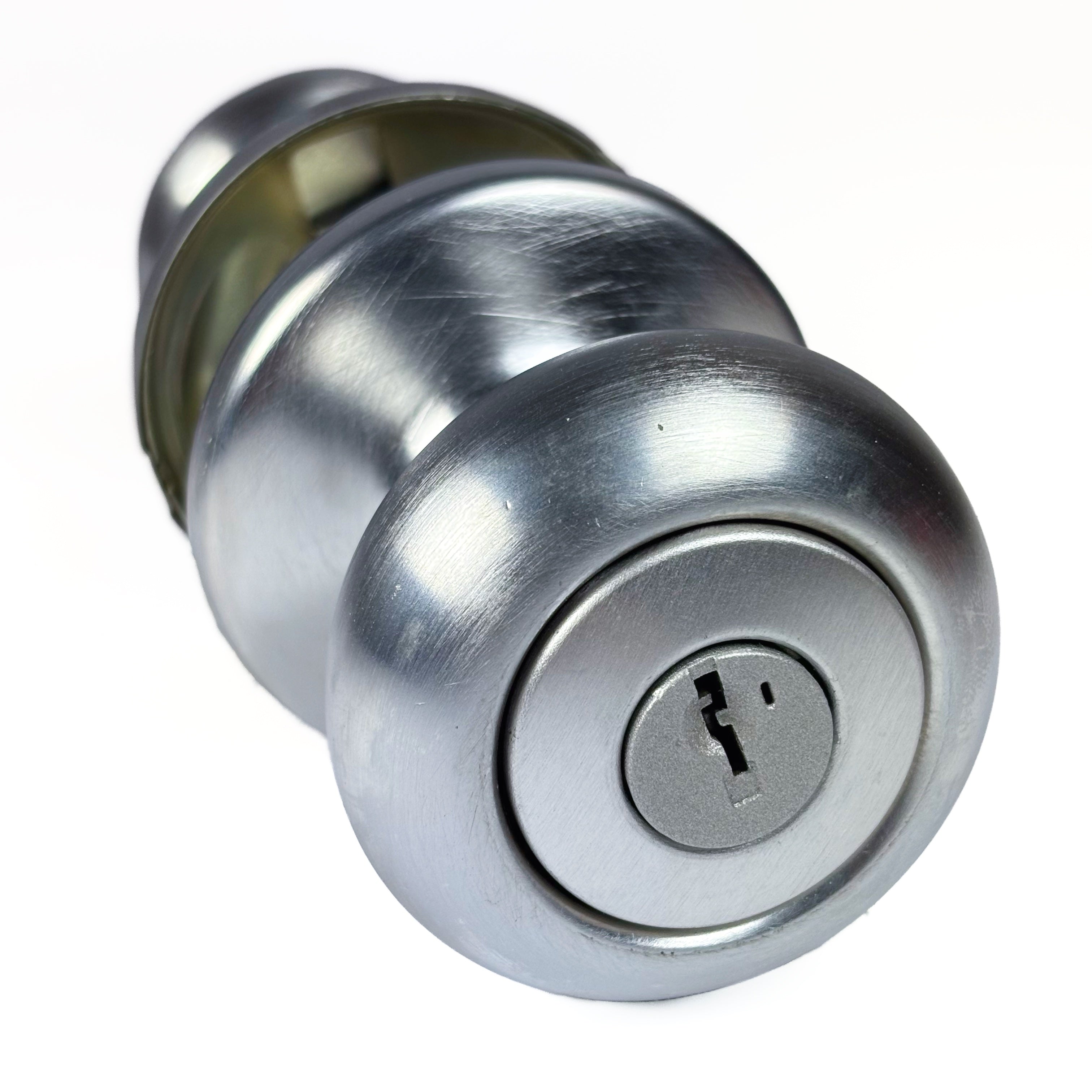 Keyed Entry Lockset Smartkey Satin Chrome (POS)
