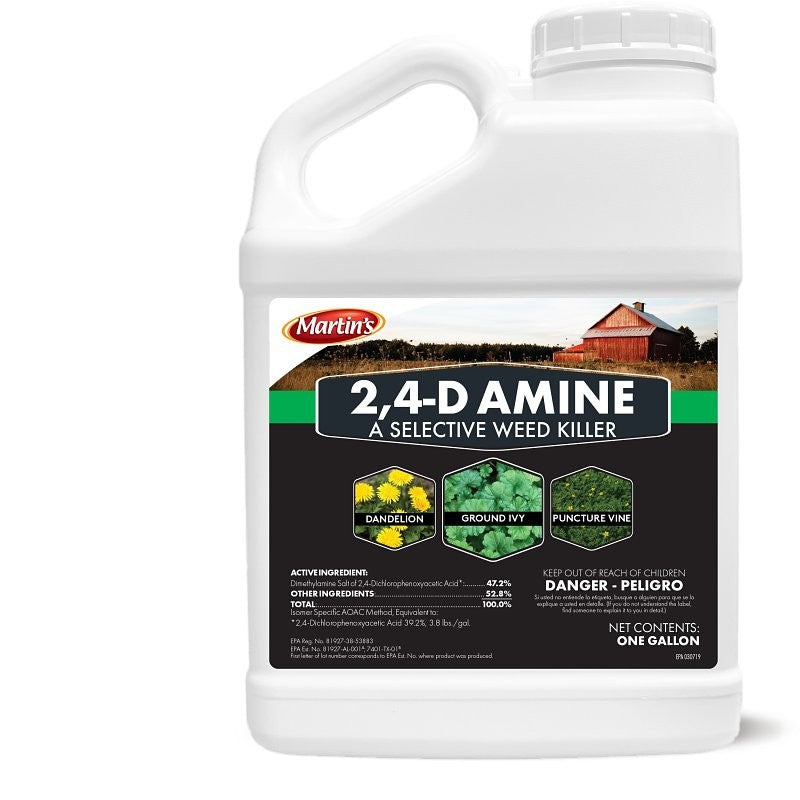 Martin's 82210011 Weed Killer, Liquid, 1 gal (Pack of 4)