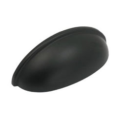 Laurey Newport Series 52420 Cabinet Pull, 3-1/2 in L Handle, 1-1/4 in Projection, Zinc, Matte
