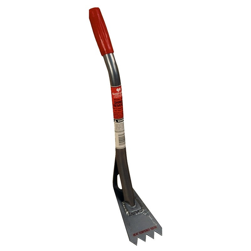 Qualcraft 2563 Classic Shingle Remover, Steel Head, Ergonomic Handle, Vinyl Handle, 25 in OAL