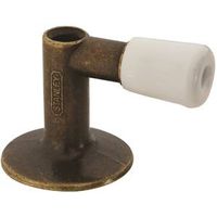 Floor Mount Screw Drive Door Stop Antique Brass