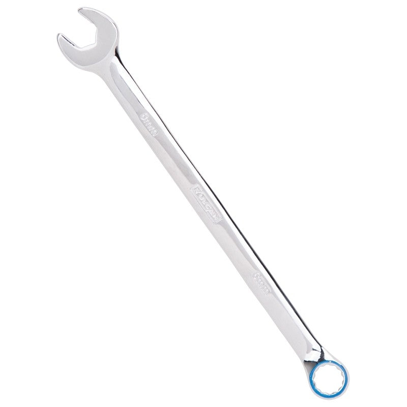 Vulcan MT6547780 Combination Wrench, Metric, 8 mm Head, Chrome Vanadium Steel, Silver