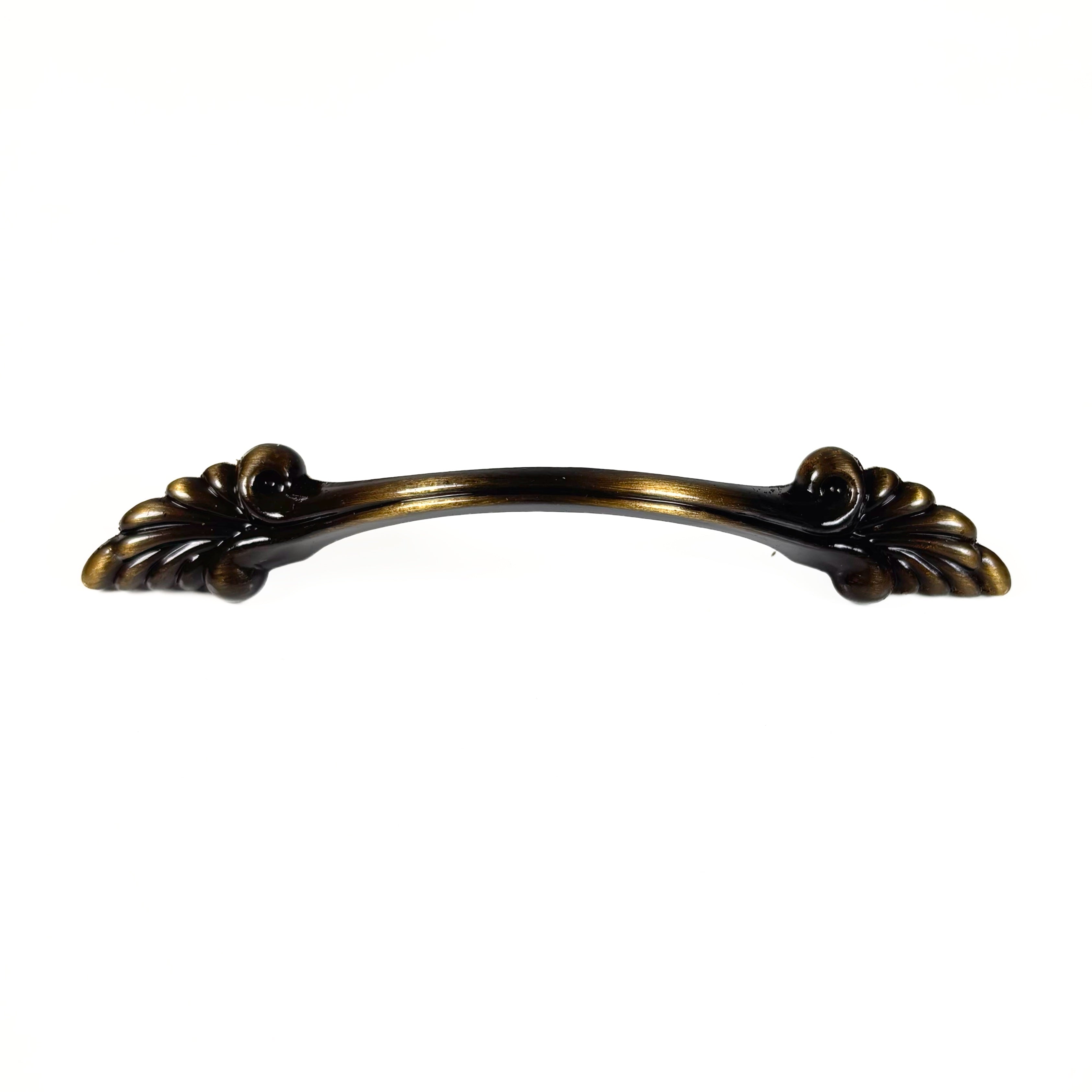 Bow Cabinet And Draw Pull 3 Inch Antique Brass (POS)