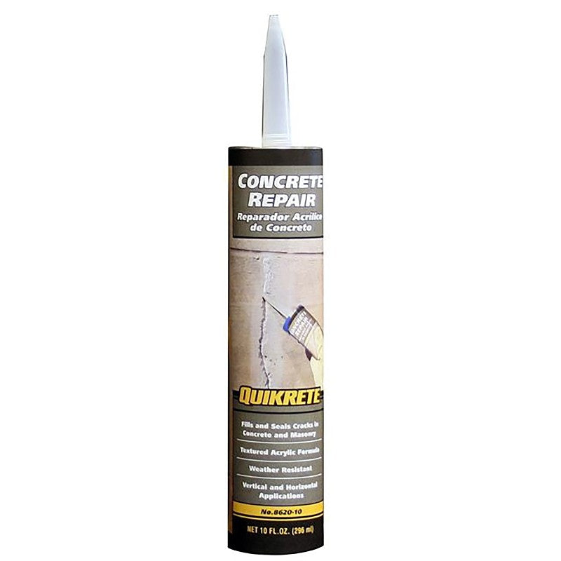 Quikrete 8620-10 Repair, Gray, 10 oz Caulking Tube (Pack of 6)