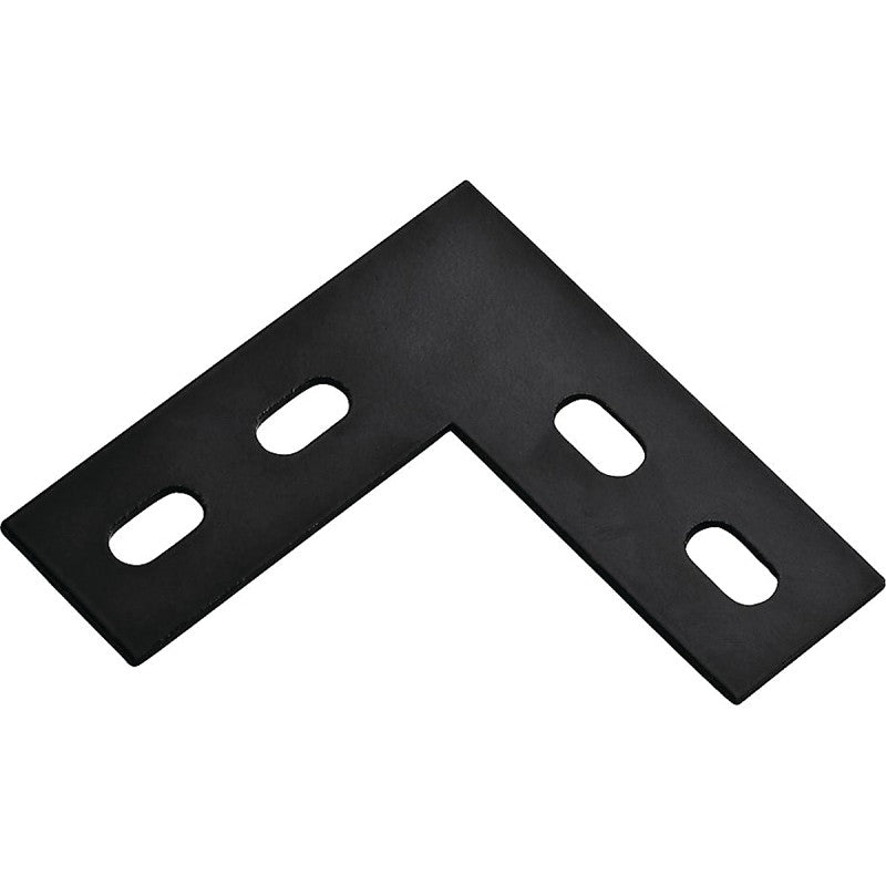National Hardware 1175BC Series N351-505 Corner Brace, 6-1/2 in L, 1-1/2 in W, 1-1/2 in H, Steel, Powder-Coated