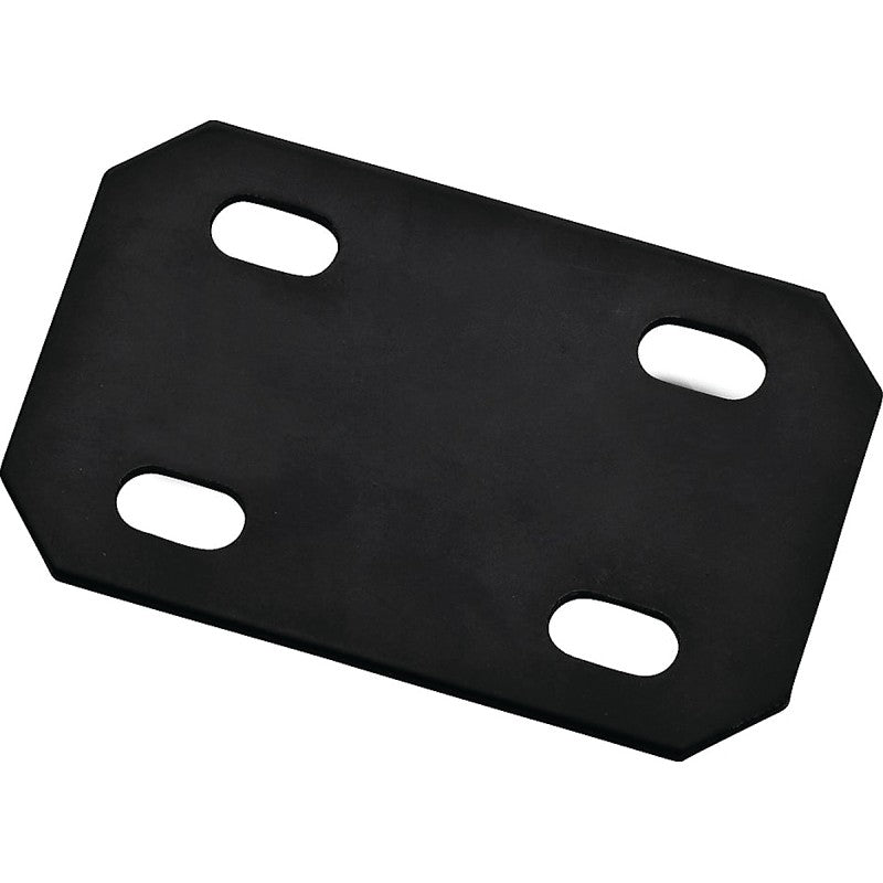 National Hardware N351-462 Mending Plate, 4.7 in L, 3 in W, 5/16 in Gauge, Low Carbon Steel, Powder-Coated