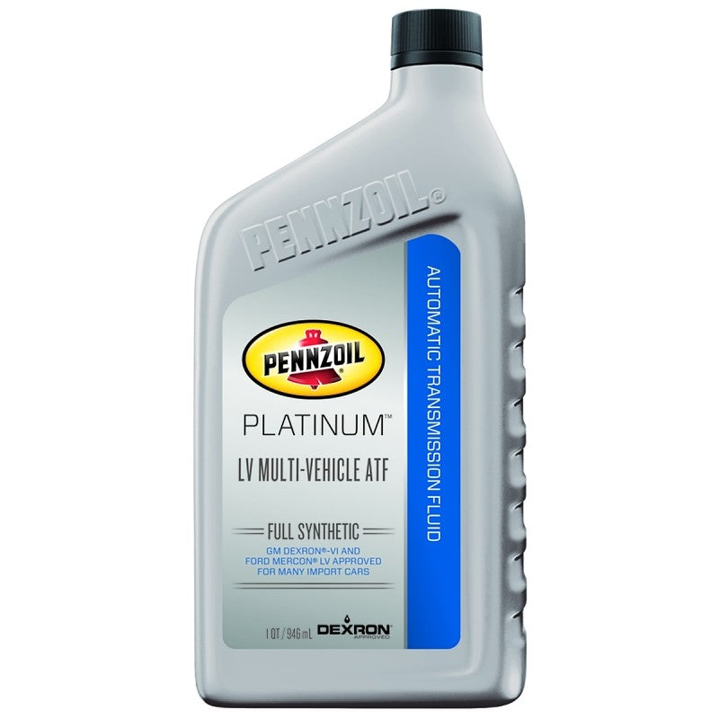 Pennzoil 550041916 Transmission Fluid, Red, 1 qt, Bottle (Pack of 6)