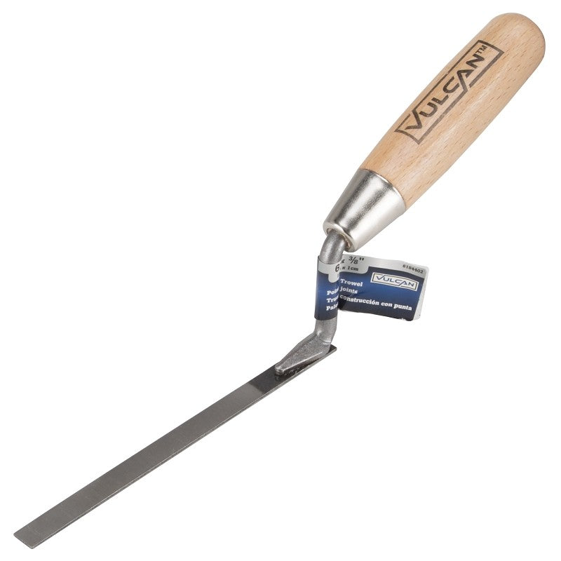 Vulcan 16560 Tuck Pointing Trowel, 6 in L, Steel, Ergonomic Handle