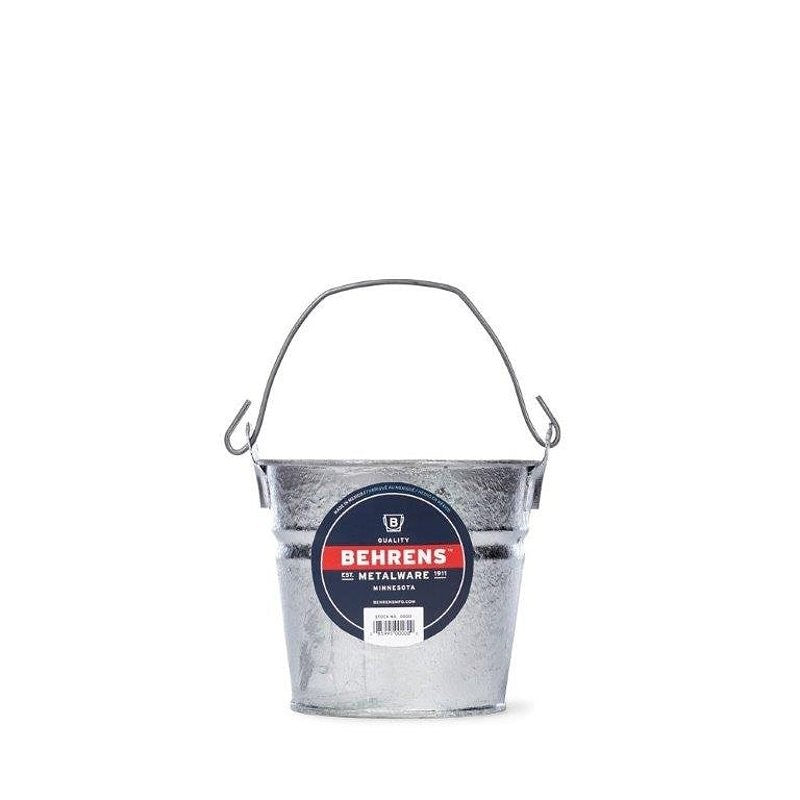 Behrens 1202 Pail, 2 qt Capacity, Steel