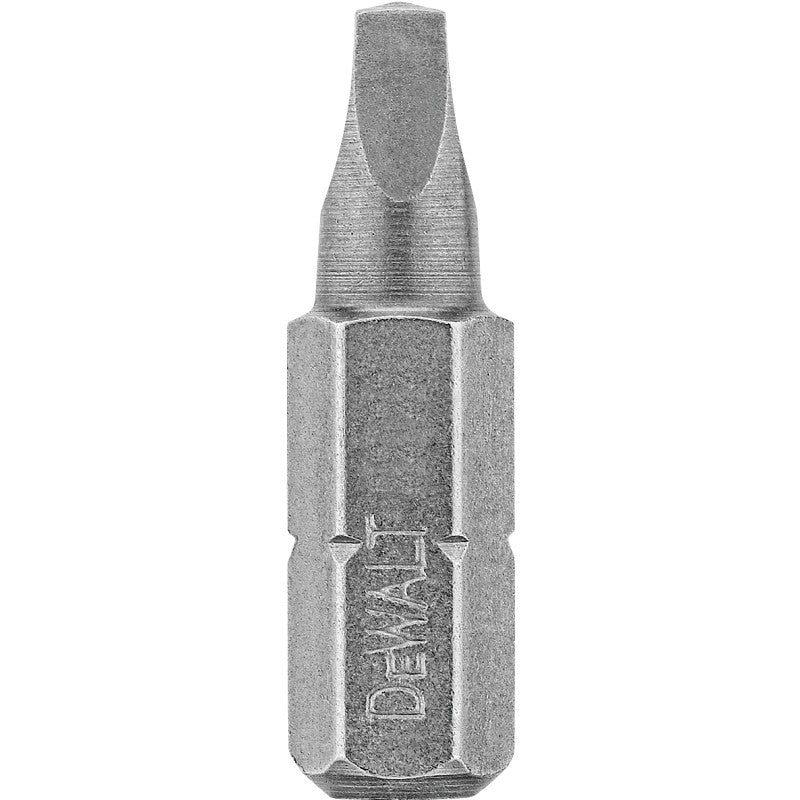 DEWALT DW2203 Screwdriver Bit, #3 Drive, Square Recess Drive, 1/4 in Shank, Hex Shank, 1 in L, Steel