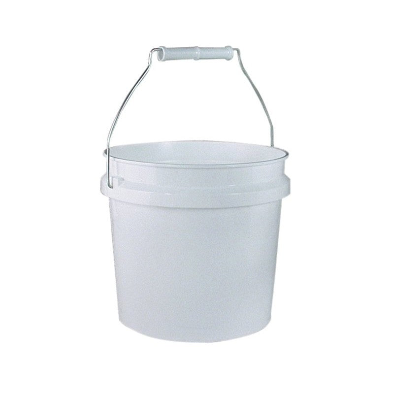 ENCORE Plastics 10128 Paint Pail, 1 gal Capacity, HDPE, White (Pack of 24)