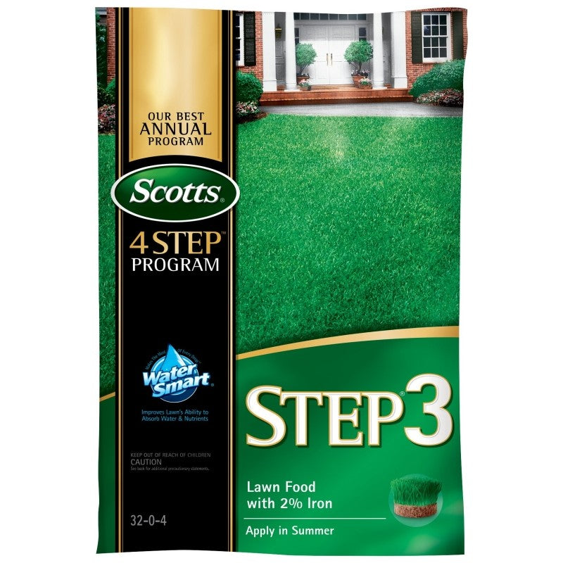 Scotts STEP 3 33040 Lawn Food, 12.6 lb, Granular, 32-0-4 N-P-K Ratio