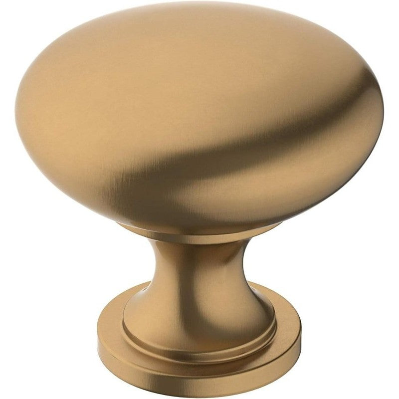 Amerock Edona Series BP53005CZ Cabinet Knob, 1-1/8 in Projection, Zinc, Champagne Bronze