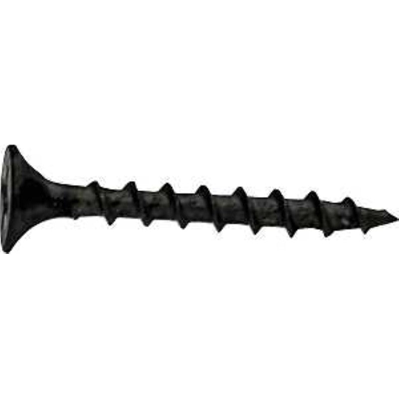 Orgill Bulk Nails 93427 Screw, #6 Thread, 1-5/8 in L, Coarse Thread, Bugle Head, Phillips Drive, Sharp Point, Phosphate