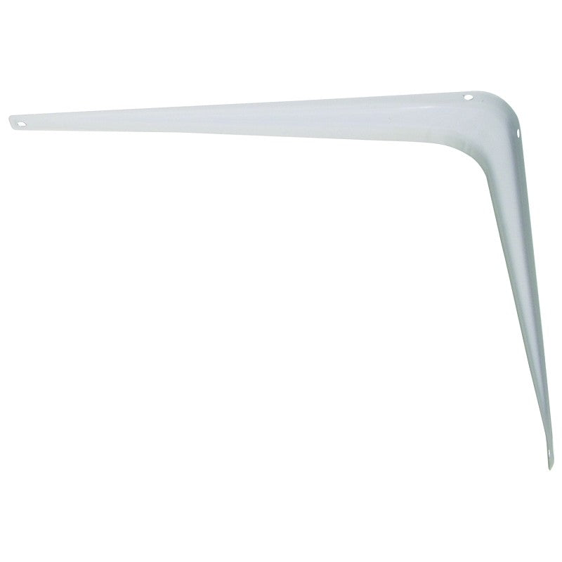 National Hardware 211BC Series N218-925 Shelf Bracket, 100 lb, 8 in L, Steel, White (Pack of 20)