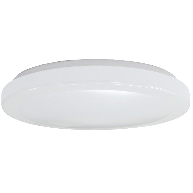 Feit Electric 71801 Flush Mount Ceiling Fixture, 120 V, LED Lamp, 1300 Lumens Lumens, 4000 K Color Temp, White Fixture