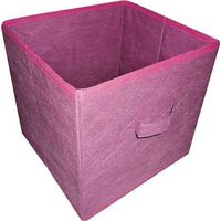 Non-Worage Bin 11 By 10-1/2 By 10-1/2 Inches Purple And Fuchsia