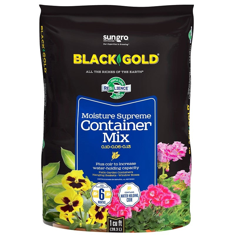 sun gro BLACK GOLD 1413000.CFL001P Container Potting Mix, 1 cu-ft Coverage Area, 70 Bag