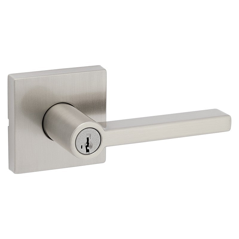 Kwikset 740HFL SQT 15 Entry Lever, Satin Nickel, Metal, Re-Key Technology: SmartKey, Left, Reversible, Right Hand