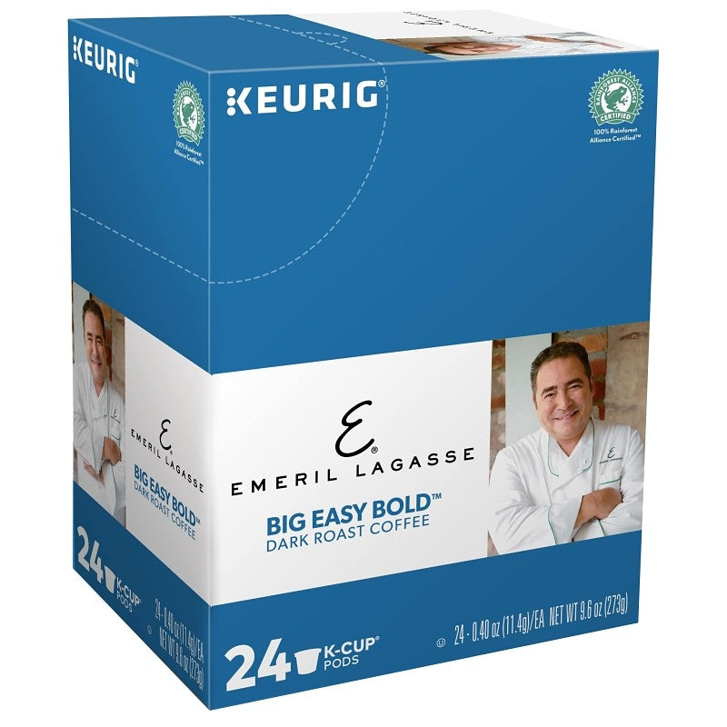 Keurig 5000340299 K-Cup Pod Box, Yes Caffeine, Dark Roast Box (Pack of 4)