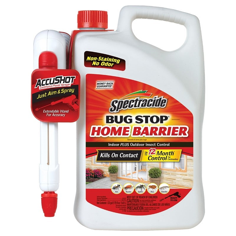 Spectracide HG-96380 Insecticide, Liquid, Spray Application, 1.33 gal Can
