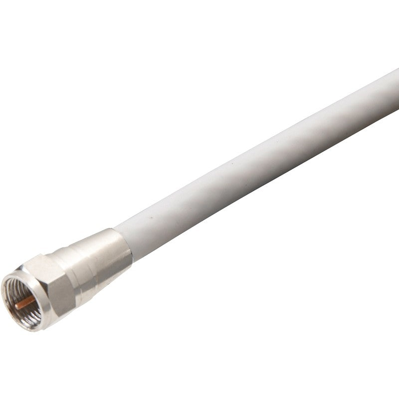 Zenith VG101206W RG6 Coaxial Cable, F-Type, F-Type, 12 ft L