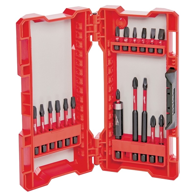 Milwaukee 48-32-4403 Impact-Duty Driver Bit Set, 18-Piece, Steel