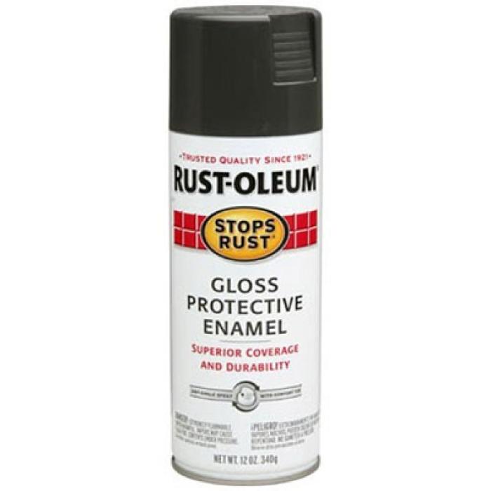 Rust-Oleum 7786830 Rust Preventative Spray Paint, Gloss, Smoke Gray, 12 oz, Can
