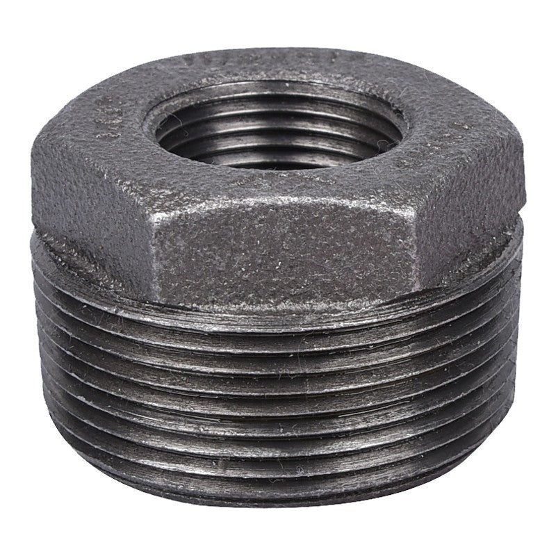 ProSource B241 40X20 Pipe Bushing, 1-1/2 x 3/4 in, MIP x FIP, Malleable Iron, SCH 40 Schedule, 300 psi Pressure