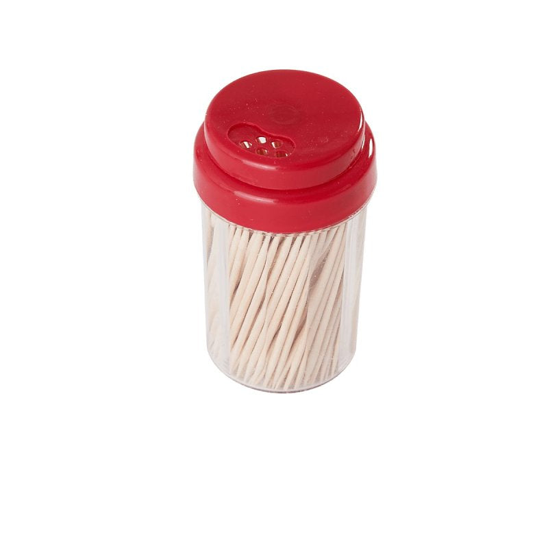 LifetimeBrands 5215825 Toothpick Dispenser, 200 Piece Capacity, Plastic (Pack of 6)