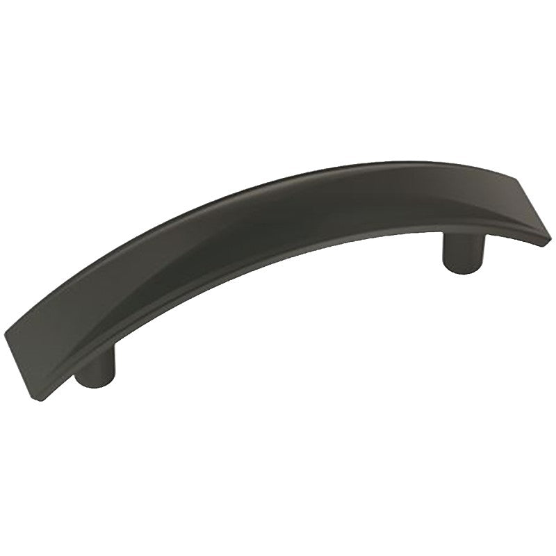 Amerock Extensity Series BP29379FB Cabinet Pull, 4-1/8 in L Handle, 11/16 in H Handle, Matte Black