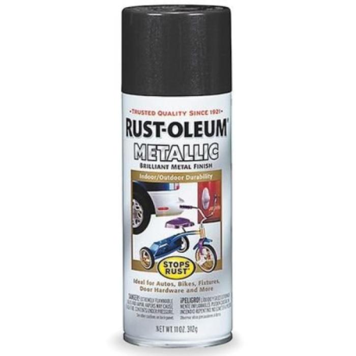 Rust-Oleum 7272830 Rust Preventative Spray Paint, 11 oz Can, 4 to 6 sq-ft Coverage Area, Metallic, Dark Bronze
