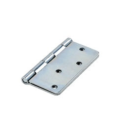 Door Hinge 4 Inch 1/4 Radius Zinc