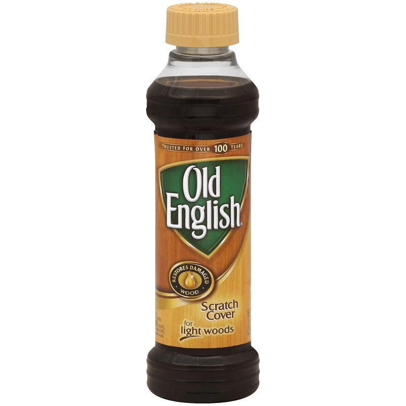Old English 6233808050 Furniture Polish, 8 oz Bottle, Brown, Liquid, Citrus