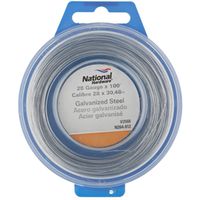 Craft And Project Wire 28 Gauge By 100 Feet Galvanized Steel Wire
