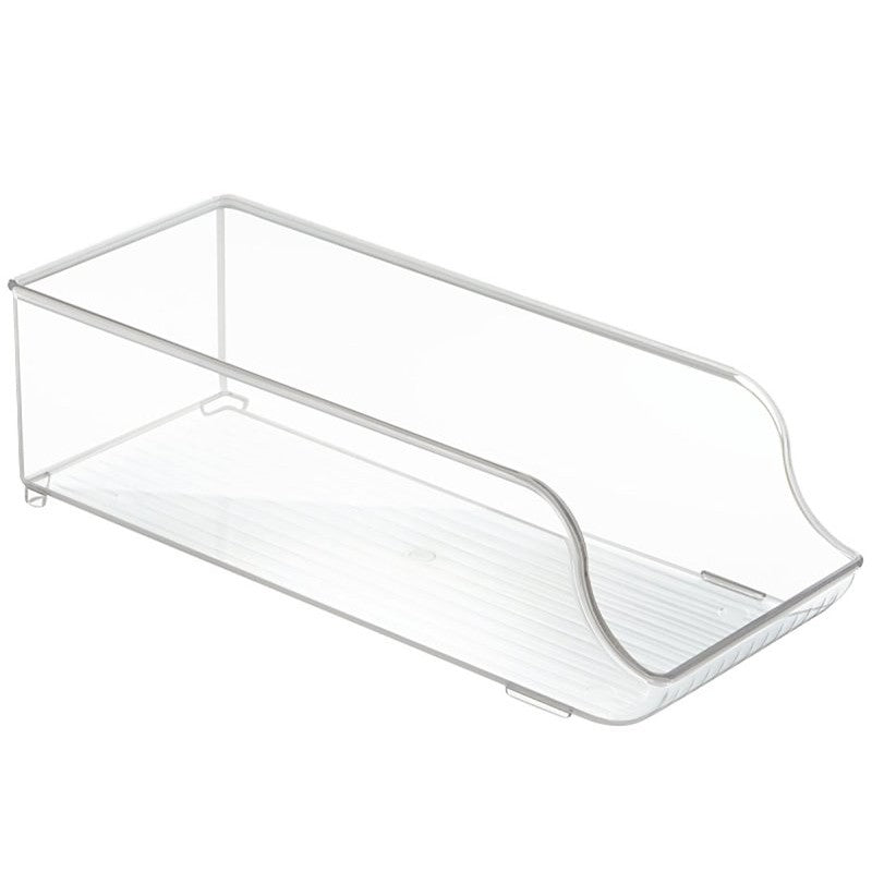 iDESIGN 70930 Soda Can Organizer, 5-1/2 in L, 13-3/4 in W, 4 in H, Plastic, Clear (Pack of 6)