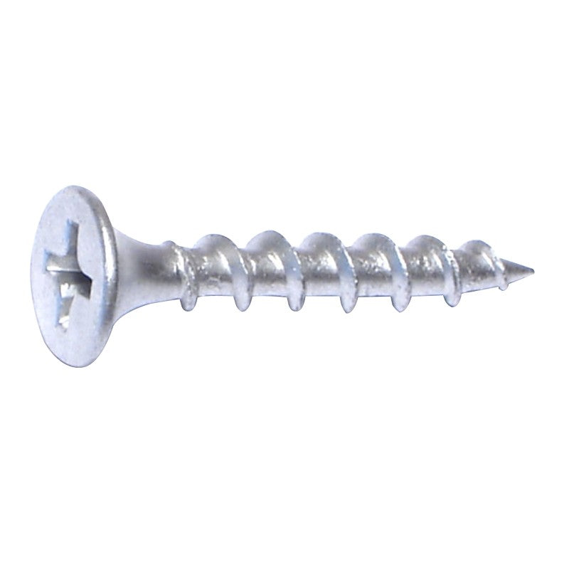 Midwest Fastener 07906 Deck Screw, #6-8 Thread, 1 in L, Coarse Thread, Bugle Head, Phillips Drive, Sharp Point, Steel
