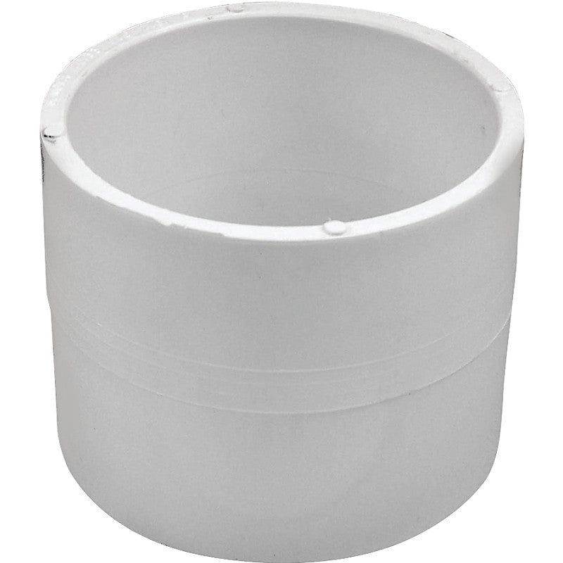 Canplas 193003R Repair Coupling, 3 in, Hub, PVC, White