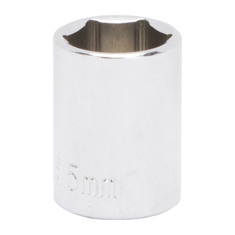 Vulcan MT6499420 Drive Socket, 15 mm Socket, 3/8 in Drive, 6-Point, Chrome Vanadium Steel, Chrome