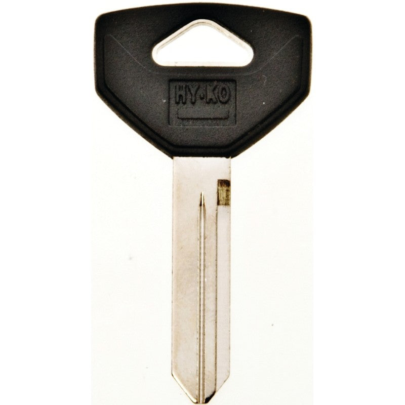 Hy-Ko 12005Y154 Key Blank, Brass/Plastic, Nickel, For: Chrysler, Dodge, Eagle, Jeep, Plymouth Vehicles, Y154 Key Number (Pack of 5)
