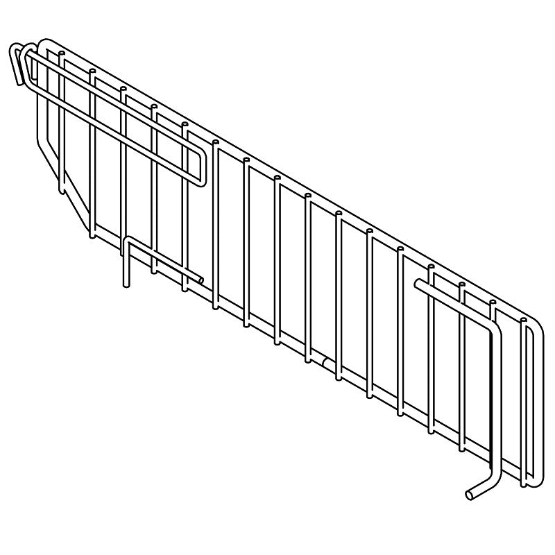 DIVIDER WIRE SINGLE CHRM 19IN (Pack of 50)