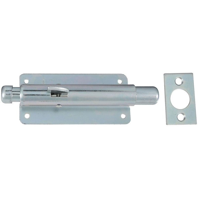 National Hardware V830 Series N151-027 Foot Bolt, 5/8 in Bolt Head, 6 in L Bolt, Steel, Zinc