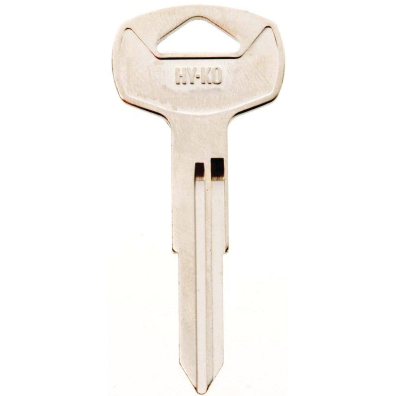 Hy-Ko 11010DA23 Automotive Key Blank, Brass, Nickel, For: Nissan Vehicle Locks, DA23 Key Number (Pack of 10)