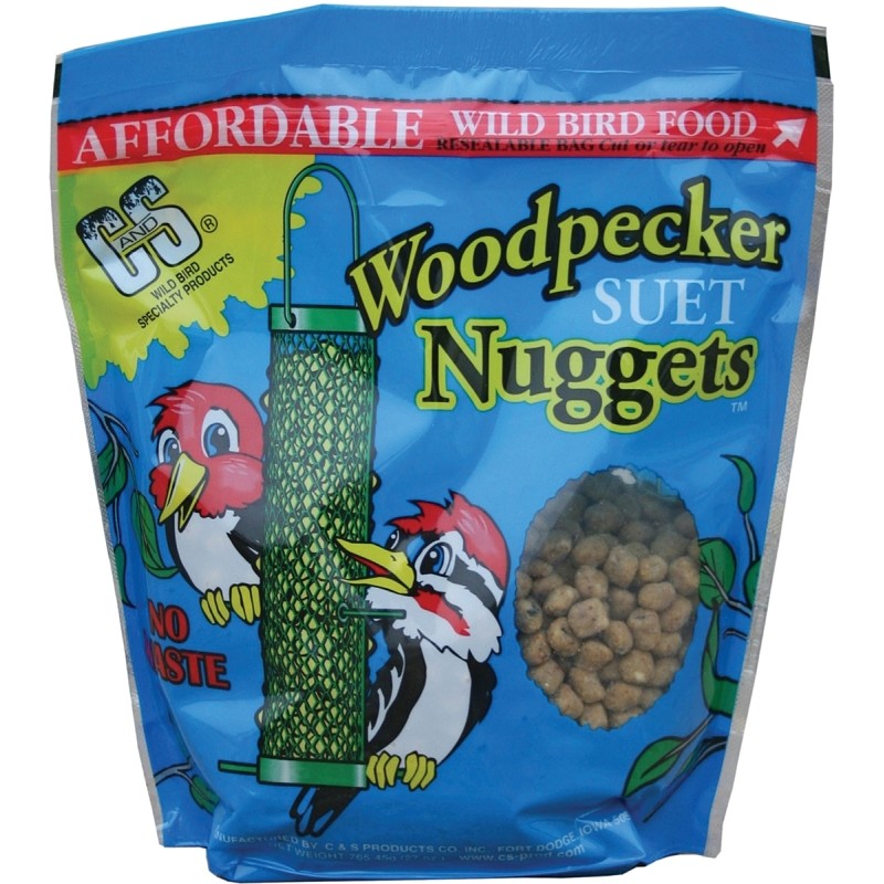 C&S Nuggets CS06109 Bird Food, High-Energy, 27 oz Bag