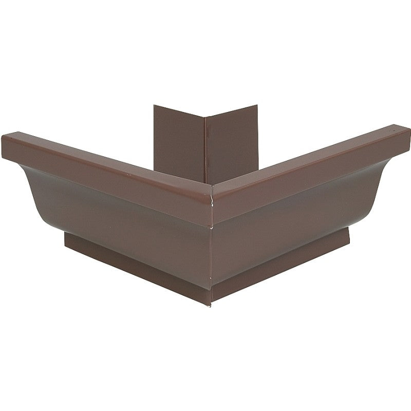 Amerimax 2520219 Gutter Miter, Aluminum, Brown