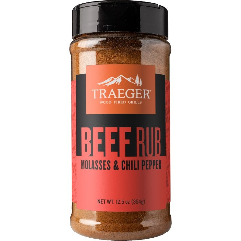 Traeger SPC256 Seasonings, Beef Rub, 12.5 oz Tin